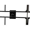 Dazzling Displays Black Grid Panel Clips (12 Pack) - Essential Grid Wall Accessory for Secure Grid Panel Installation for Home, Retail or Tradeshow Use