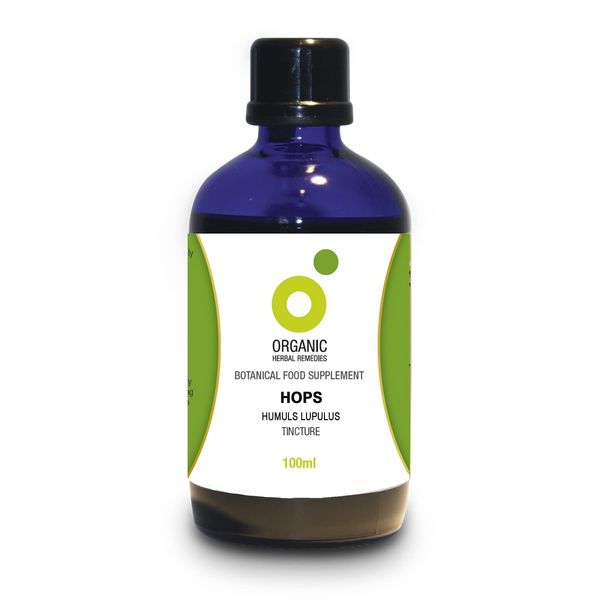 Organic Herbal Remedies 100 ml Hops Tincture