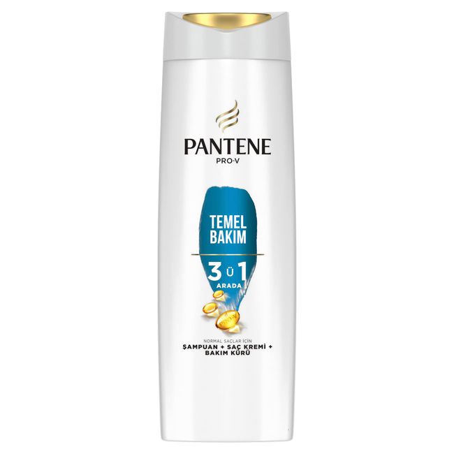 Pantene Temel Bakım 3'ü1 Arada Şampuan, 600 ml