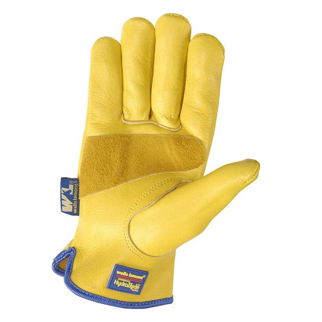 Wells Lamont Men's HydraHyde Leather Water-Resistant Work Gloves