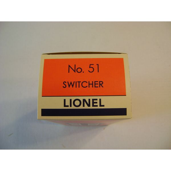 Lionel 51 Navy Yard Switcher  Licensed Reproduction Box