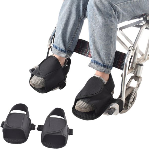 KUMUROETA Wheelchair Shoes, Wheelchair Shoes Holder Strap, Wheelchair Seat Belt Antiskid Wheelchair Foot Restraint Pedal Wheelchair Fixed Shoes Restraint Shoes Wheelchair Accessories