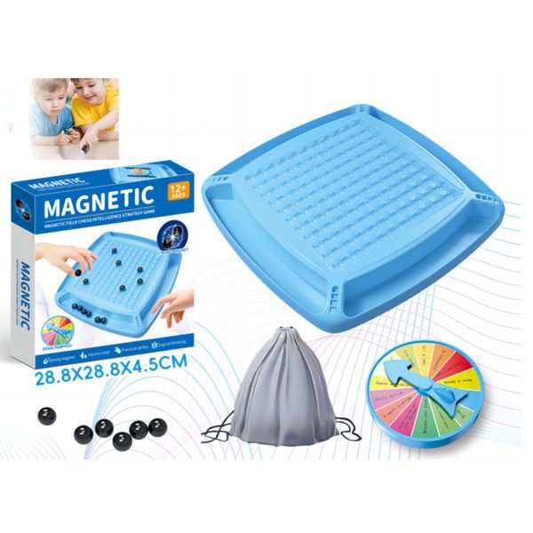 Magnetic Chess Game, Portable Magnet Board Game, Magnetic Effect Set Battle Chess, Chess Set Gifts for Kids Adults, Interactive Party Supply for Family Kid Gathering Travel