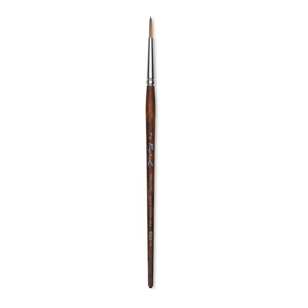 Raphael Precision 8504 Short Handle Brush, Round, 2, Natural