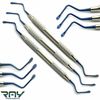 Periodontal Lucas Bone Curettes Dental/Surgical Bone Curettes Silicon Handle