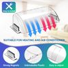2 Pack Adjustable Air Vent Deflector 9”- 15.5” Magnetic Floor Vent Covers For AC