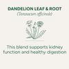 Tea, Organic Dandelion Leaf & Root, Supports Kidney Funct
