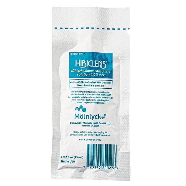 Hibiclens Antiseptic / Antimicrobial Skin Cleanser 15 mL Liquid Individual