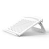 CELLONIC Universal Laptop Stand - Adjustable Lightweight Ergonomic Cooling Portable Computer Riser Tray - Foldable Notebook Elevator Cooler Holder for Desk Table Bed Office Work Gaming - Black