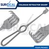 Volkman Retractor 4 SHARP Prongs Surgical Instruments Stainless German Grade