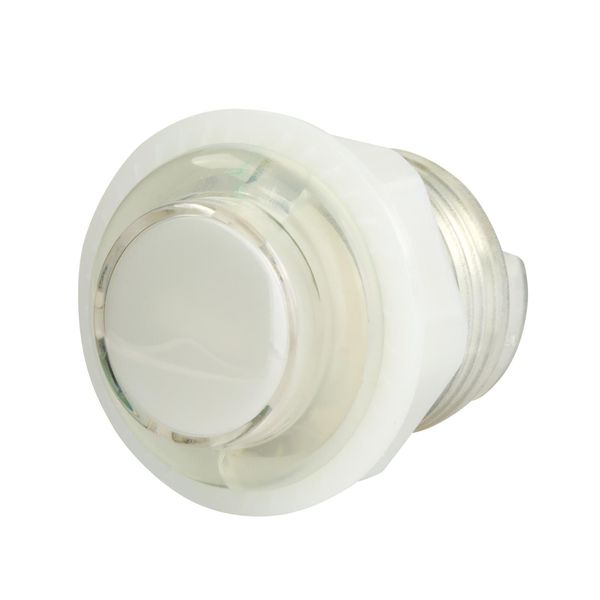 Adafruit Arcade Button - 24mm - Transluzentes Transparent - Mit LED-Beleuchtung