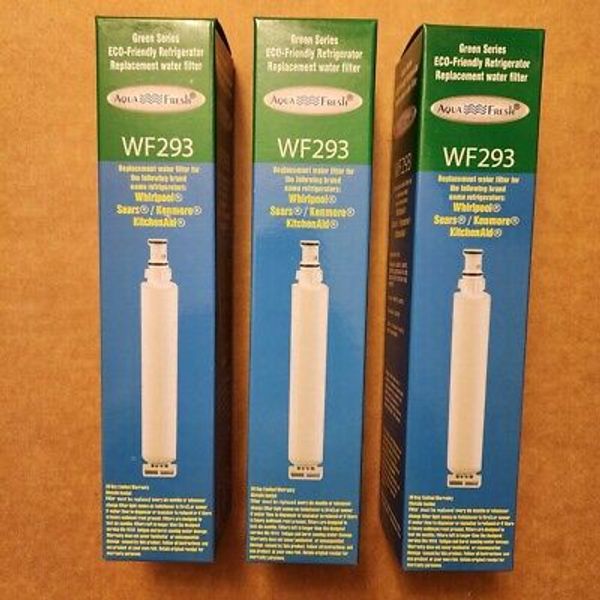 Aqua Fresh WF293 Water Filter 3-PACK. See pictures for fitment.