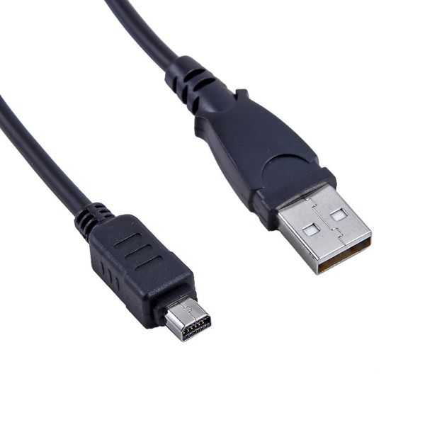 USB DC Battery Charger+Data SYNC Cable Cord For Olympus Stylus TG-830 iHS Camera