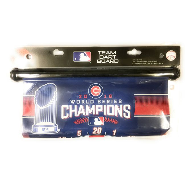 Rico Chicago Cubs 2016 World Series Champions Magnetic Dart Board