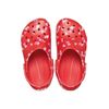 Crocs Unisex Children's Classic Vday Clog T, Cherry red, 27/28 EU