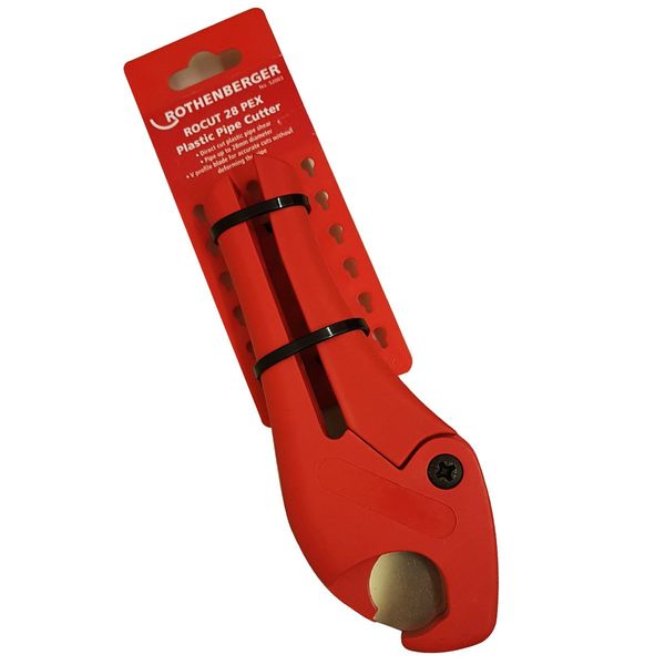 Rothenberger 52003 ROCUT 28 PEX Plastic Pipe Cutter