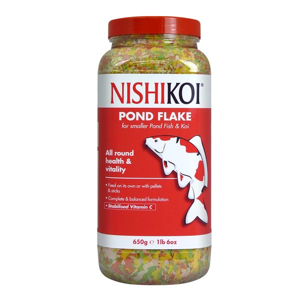 Nishikoi 650g Flake Fish Food