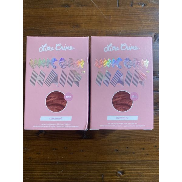 Set Of 2-Lime Crime Unicorn Hair Tint Caramel Beauty