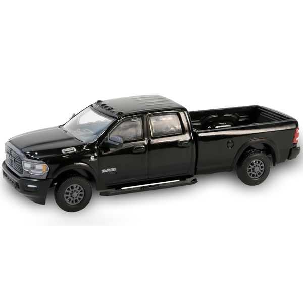 Collectibles 2024 2500 Laramie Pickup Truck Black Black Bandit Series 29 1/64 Diecast Model Car by Greenlight 28150F