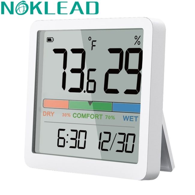 NOKLEAD New Digital Home Indoor Temperature Humidity Meter LCD