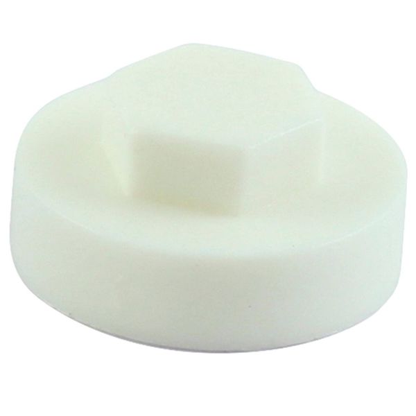 TIMCO Hex Cover Cap - White - Box of 1000