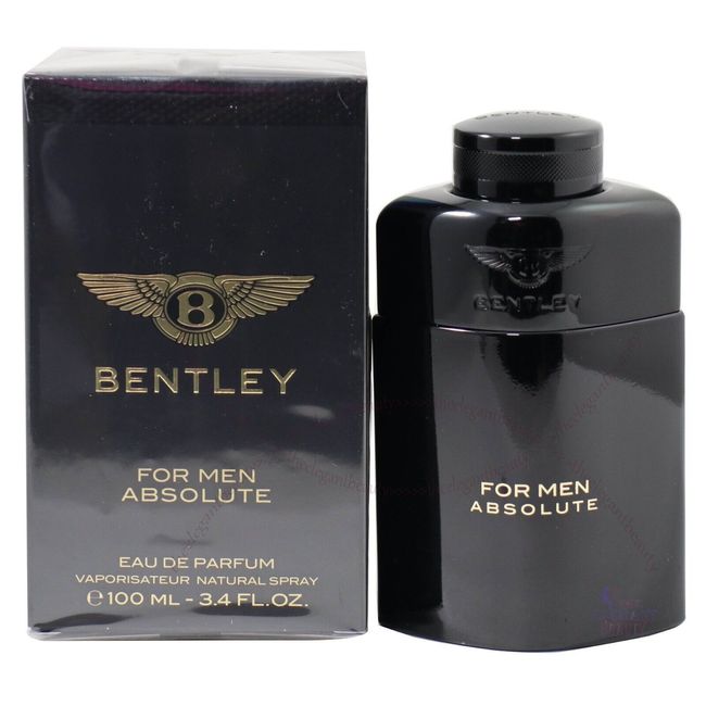 Bentley For Men Absolute by Bentley 3.4/3.3 Edp Spray New In Box