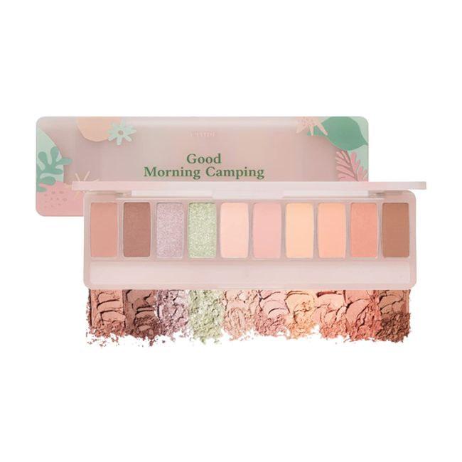 ETUDE HOUSE Play Color Eyeshadow 10 Colors #Good Morning Camp