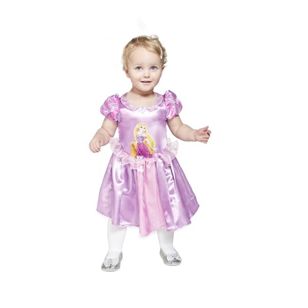 amscan Printed Rapunzel Character Dress, 3-6 Months, 1 Pc.