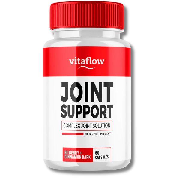 VitaFlow joint support, Max Strength Supplement, Vita Flow Capsules (1 Pack)