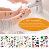 Temporary Tattoos for Kids, 160 Styles Luminous Tattoos Toys Gifts for Girls Boys Birthday Supplies Favors, Mixed Style Glow In The Dark Party Bag Fillers for Kids Tattoos Dinosaur/Mermaid