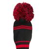 Longridge Pom Pom Driver Head Cover - Black/Red