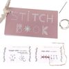 Creative Mini Sewing Book - Elevate Your Skills, DIY Stitch Cards Set for Beginners & Enthusiasts