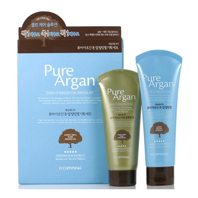 Kwailnara Pure Argan Tone-up Peeling Gel Special Set