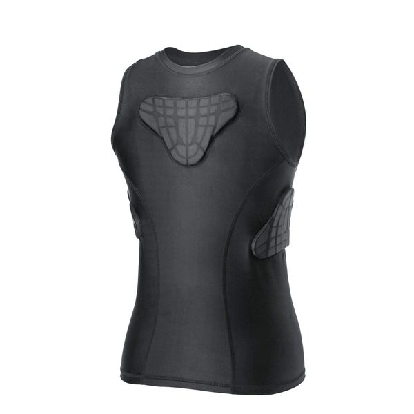 TUOYR Youth Padded Compression Shirt Vest Rib Chest Protector Football Baseball