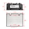 Heschen Single Phase Bridge Rectifier, MDQ-200A, 200A 1600V, 4 Screw Terminals