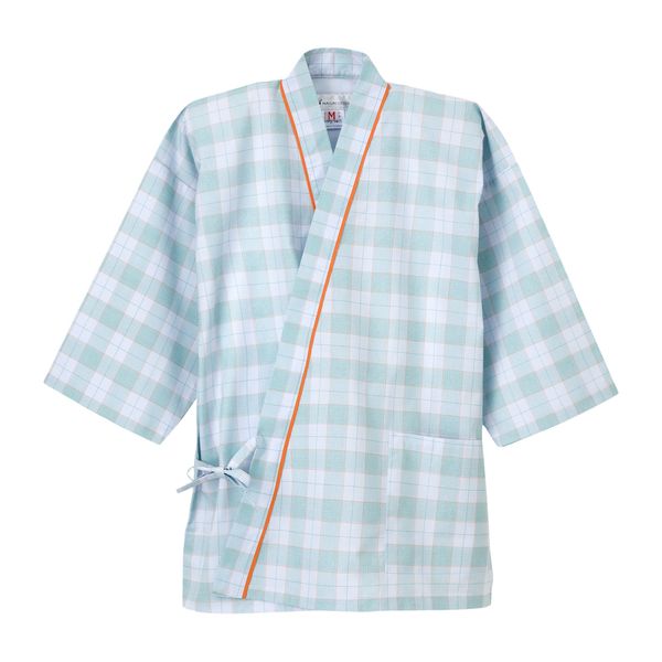 (nagaire-ben) nagaileben Unisex Cloth patients are Vessel Sink with Notebook for Adults and Kids Top White Robe PG – 1411  - green