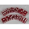 Koplow Games Red Transparent Standard Dice D6 16mm 12 Dice