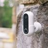 Canary Secure Mount White for Canary Flex | Weatherproof | Wall Mount with Screws | Camera Accessory
