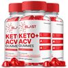 Blast Keto ACV Gummies, Max Strength Formula, BlastKeto + ACV Gummies (3 Pack)