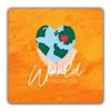 Shopagift World Kindness Day 2 Pack Coasters Gift - 9cm x 9cm