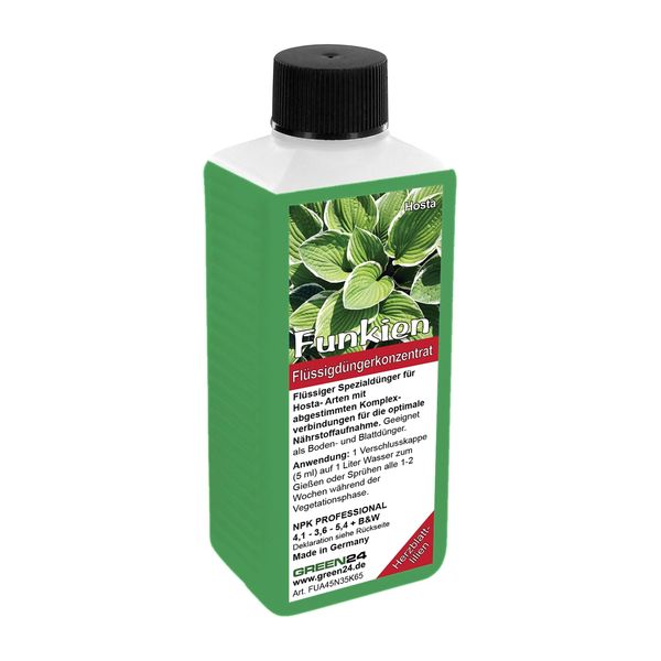 Funkien-Dünger – Dünger für Hosta 250 ml NPK Flüssigdünger