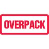 2-1/2" x 6" Overpack Labels (500 per Roll)