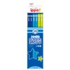 Tombow KB-KPM04-2B KPB Pencil with Name Insert, ippo! 2B, Plain, Blue