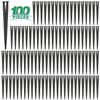 100 Pack 1/4 Inch Drip Irrigation Support Stakes, Plastic, 5.68 Inch, Barb Co...