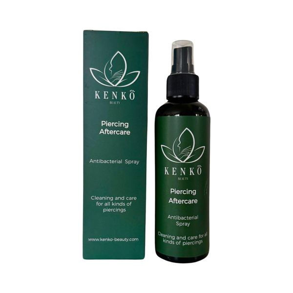 Kenko Beauty Piercing Aftercare 200ml for Cleaning and Care of All Types of Piercings