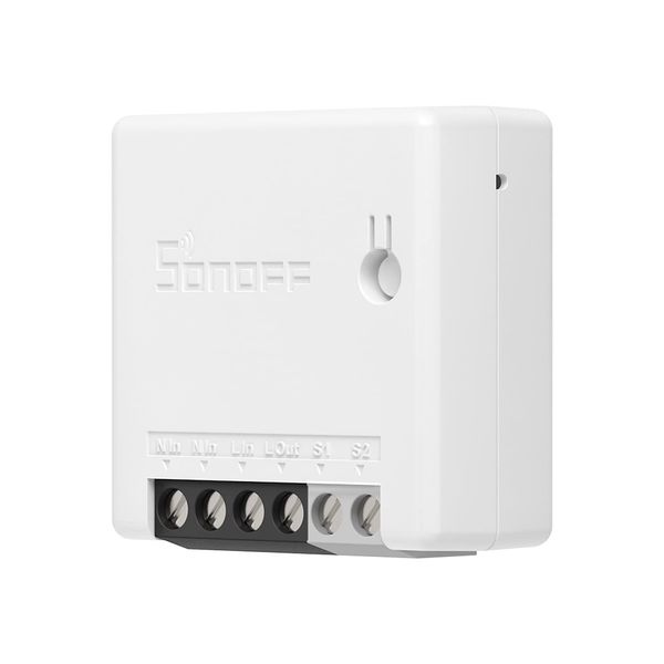 ZigBee Mini Smart Switch,SONOFF ZBMINI 2 Way Light Switch, Compatible with Alexa, SmartThings Hub, Google Home and SONOFF ZBBridge, ZigBee 3.0 Gateway Hub Required, 10A/2200W