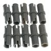 LEGO 4211807 Connector Peg, Medium Stone Grey, 10-Pack