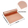 Uxney Copper Sheet Roll,0.06mm Thickness Copper Foil, 8" Width x 11 FT Copper Strip Applicable to Various DIY Projects