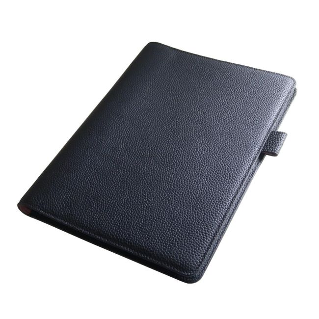 GRACTAKE NC-B5 Notebook Cover, College Notebook, Report Paper, 2 Books, 3 Books, Leather, Genuine Leather, Black