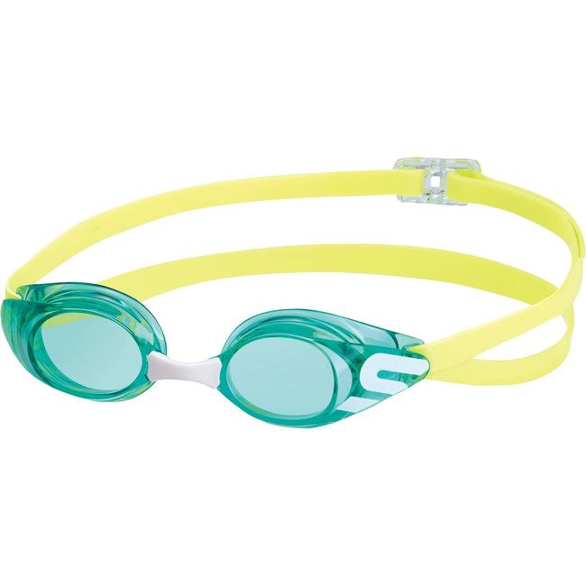 SWANS SR-11JN G Swimming Goggles, Made in Japan, Racing, Non-Cushioned, For Kids 6 to 12 Years Old (Green)